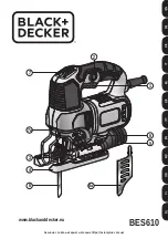 Black & Decker BES610 Original Instructions Manual предпросмотр