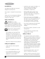 Preview for 4 page of Black & Decker BFCJ300 Manual