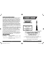 Black & Decker BFMAKB Instruction Manual preview