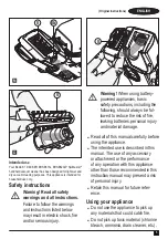 Preview for 5 page of Black & Decker BHSB315J Original Instructions Manual