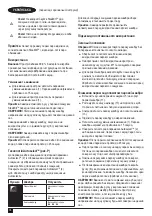 Preview for 36 page of Black & Decker BHSM1610DSM Original Instructions Manual