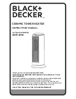 Black & Decker BHTC301B Instruction Manual preview