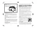 Preview for 10 page of Black & Decker Bistro SL100 Series Use And Care Book Manual