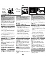 Preview for 2 page of Black & Decker Bistro T110B Series Use And Care Book