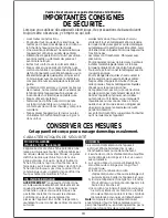 Preview for 18 page of Black & Decker BL1100 series Use & Care Manual