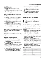 Preview for 5 page of Black & Decker BL300 Original Instructions Manual