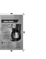 Preview for 1 page of Black & Decker BLACK DECKER HOME DE790 Use And Care Book Manual