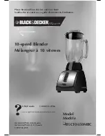 Black & Decker BLC10650MBC Use And Care Book Manual предпросмотр