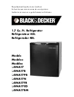 Black & Decker BNA17 Use & Care Manual предпросмотр