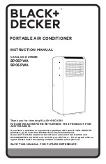 Preview for 1 page of Black & Decker BP05PWA Instruction Manual