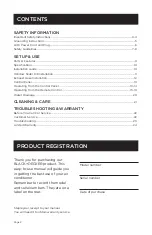 Preview for 2 page of Black & Decker BP05PWA Instruction Manual