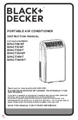 Preview for 1 page of Black & Decker BPACT08WT Instruction Manual