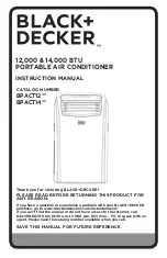 Preview for 1 page of Black & Decker BPACT12 Series Instruction Manual