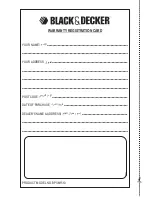 Preview for 40 page of Black & Decker BPSM1510 Instructions Manual