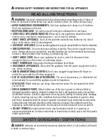 Preview for 12 page of Black & Decker BSL112-LA Instruction Manual