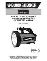 Black & Decker BSL189 Instruction Manual preview