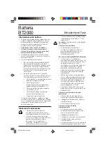 Preview for 5 page of Black & Decker BT2000 Instruction Manual