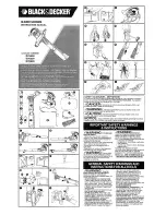 Preview for 1 page of Black & Decker BV56000 Instruction Manual