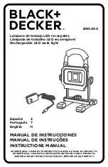 Black & Decker BWL900 Instruction Manual preview