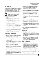 Preview for 3 page of Black & Decker BX560 User Manual