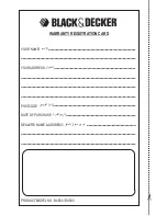 Preview for 21 page of Black & Decker BX560 User Manual