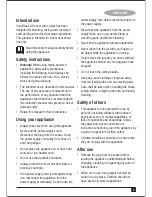 Preview for 3 page of Black & Decker BX700G User Manual