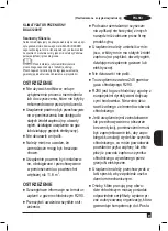 Предварительный просмотр 97 страницы Black & Decker BXAC12001E Instruction Manual