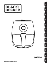 Preview for 1 page of Black & Decker BXAF2500E Manual