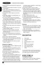 Preview for 8 page of Black & Decker BXGS1600E Original Instructions Manual