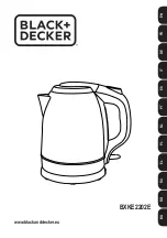 Black & Decker BXKE2202E Manual preview