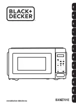 Black & Decker BXMZ701E Manual preview