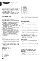 Preview for 6 page of Black & Decker BXMZ701E Manual