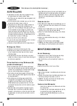 Preview for 20 page of Black & Decker BXMZ901E Manual