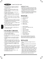 Preview for 40 page of Black & Decker BXMZ901E Manual