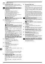 Предварительный просмотр 242 страницы Black & Decker BXPW1300E Original Instructions Manual