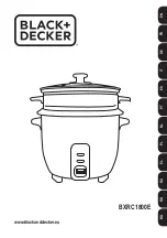 Black & Decker BXRC1800E Manual preview