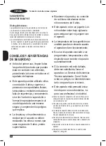 Preview for 16 page of Black & Decker BXSA750E Manual