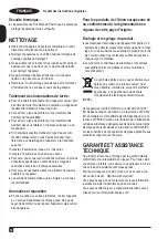 Preview for 10 page of Black & Decker BXSS2400E Manual