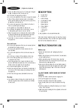 Предварительный просмотр 6 страницы Black & Decker BXTO1000E Original Instructions Manual