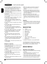 Предварительный просмотр 10 страницы Black & Decker BXTO1000E Original Instructions Manual