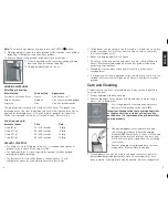 Preview for 4 page of Black & Decker CBM220 Use And Care Book Manual