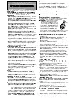 Preview for 3 page of Black & Decker CD1202 Instruction Manual