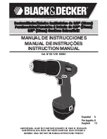 Black & Decker CD121K-CD961 Instruction Manual preview