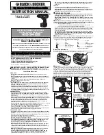 Black & Decker CD12SFK Instruction Manual preview