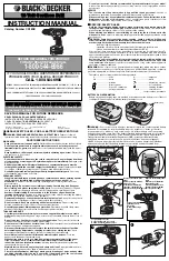 Black & Decker CD18SK Instruction Manual preview