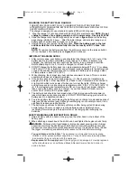 Предварительный просмотр 7 страницы Black & Decker CDC14GK2-XE Instruction Manual
