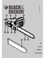 Preview for 1 page of Black & Decker Chain Saw Manual