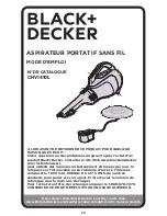 Предварительный просмотр 10 страницы Black & Decker CHV1410L Series Instruction Manual