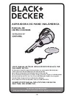 Предварительный просмотр 19 страницы Black & Decker CHV1410L Series Instruction Manual