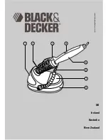 Black & Decker CI500 User Manual предпросмотр